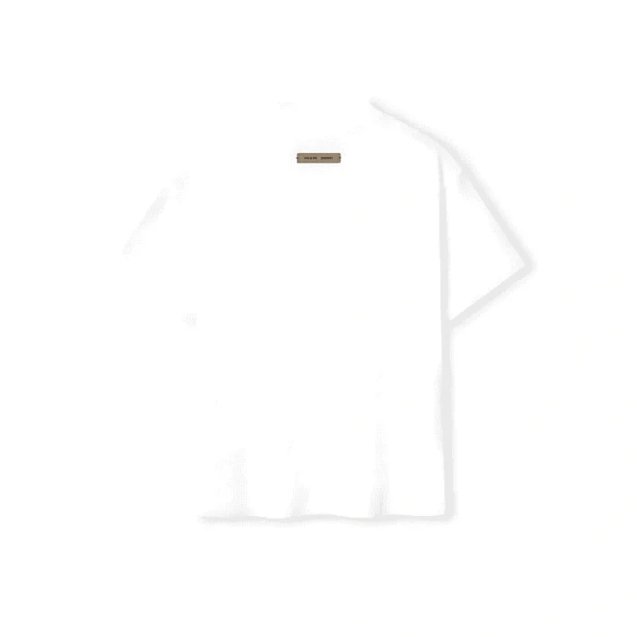Essentials Cloud White T-Shirt BAck in