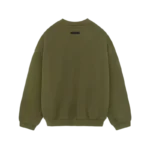 Essentials Crewneck Military Sweatshirt Back in