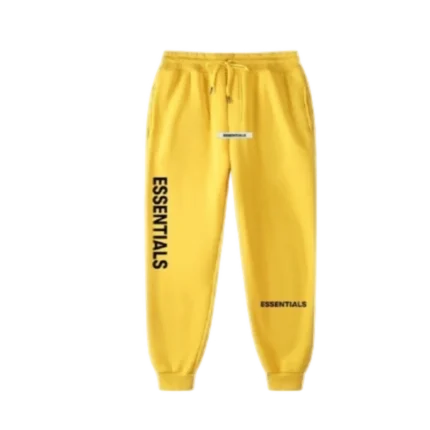 Essentials-Fear-of-God-Sweatpants-Yellow