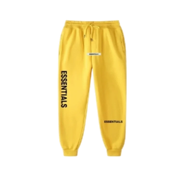 Essentials-Fear-of-God-Sweatpants-Yellow