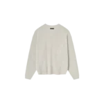 Essentials Waffle Stone Sweatshirt Back in