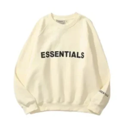 Beige Essentials Sweatshirt