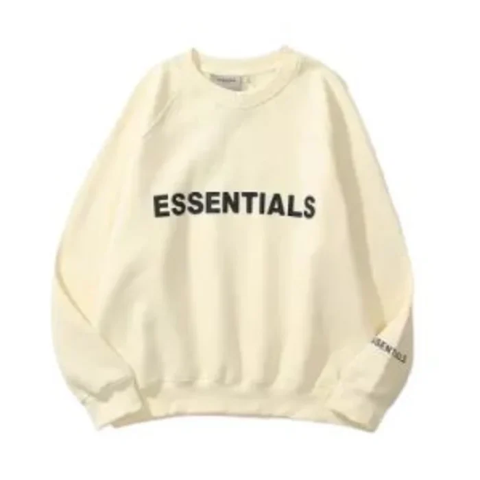Beige Essentials Sweatshirt