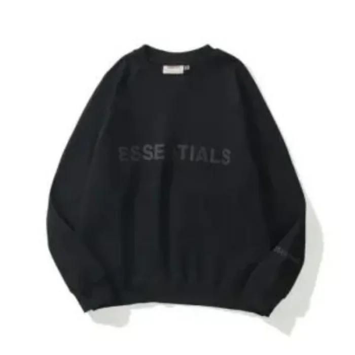 Black Essentials Sweatshirts