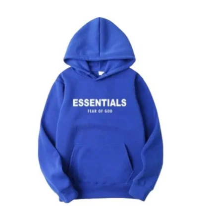 Blue Essentials Hoodie
