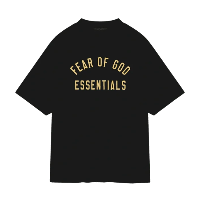 Essentials Black Crewneck T-Shirt