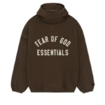 Essentials Brushed Hooded Bomber