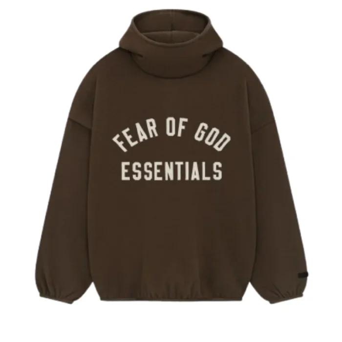 Essentials Brushed Hooded Bomber