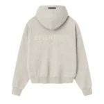 Essentials Classic Fleece Hoodie back side