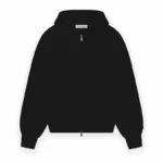 Essentials Heather Zip-Up Hoodie