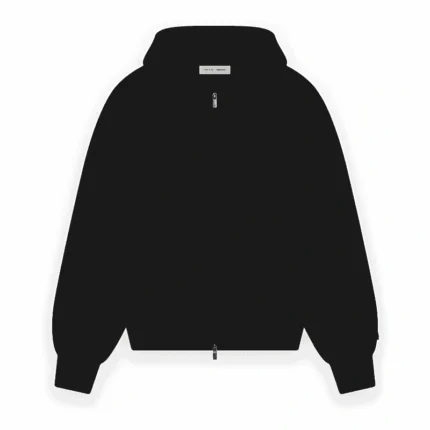 Essentials Heather Zip-Up Hoodie