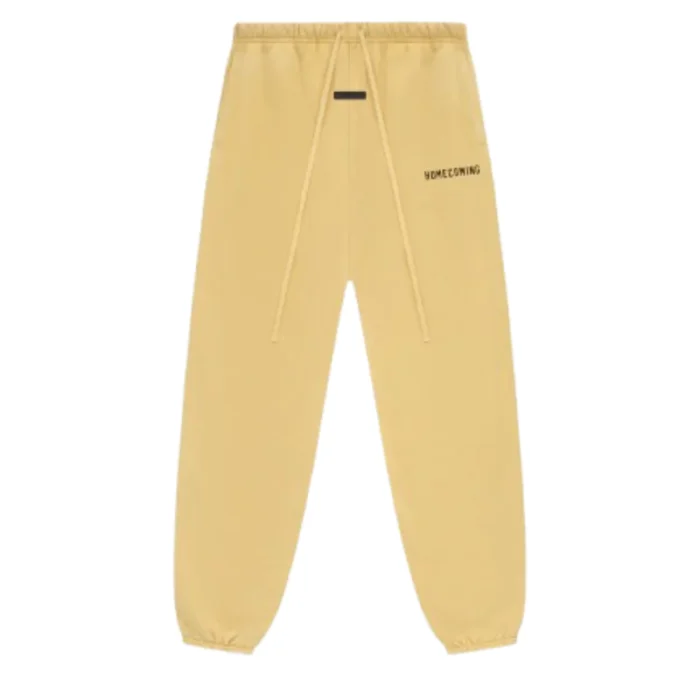 Essentials Cream Fleece Sweatpant