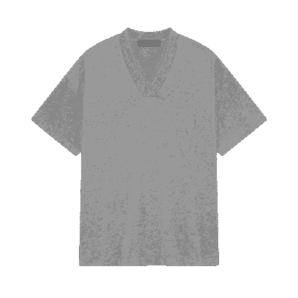 Essentials Gray V-Neck T-Shirt