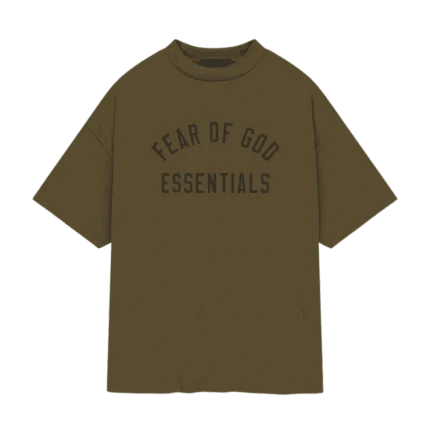 Essentials Jersey Olive T-Shirt