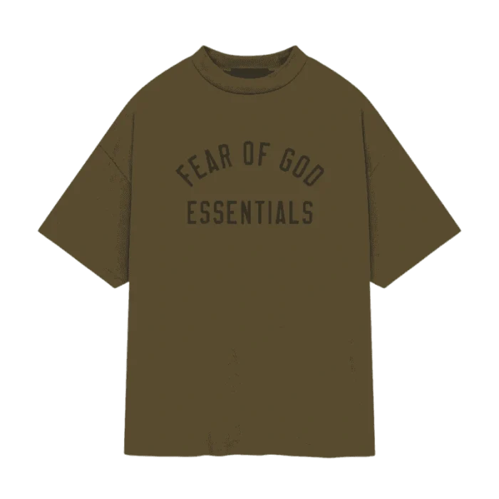 Essentials Jersey Olive T-Shirt