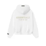 Essentials Kids Fleece Zip-Up Hoodie back side
