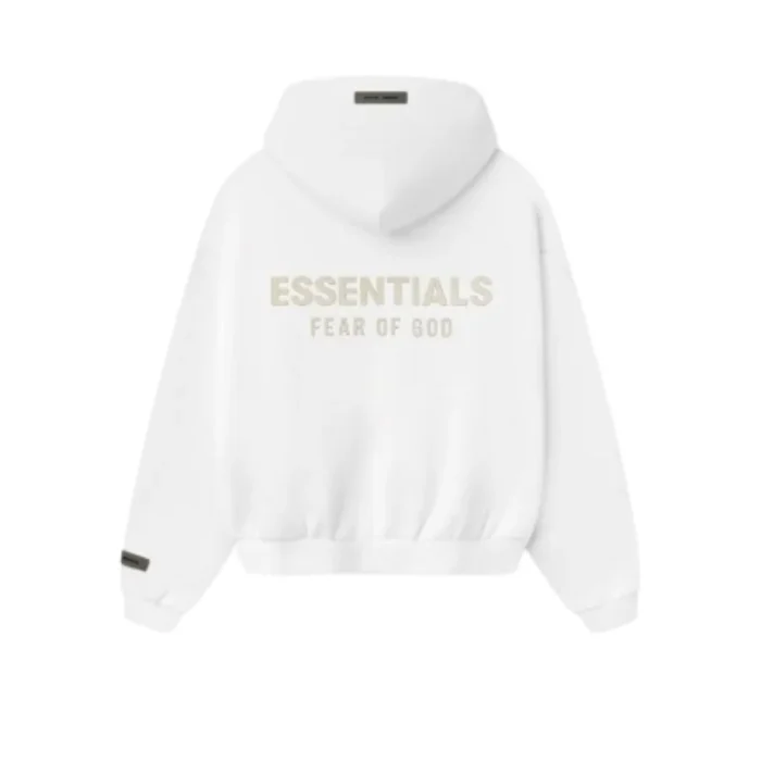 Essentials Kids Fleece Zip-Up Hoodie back side