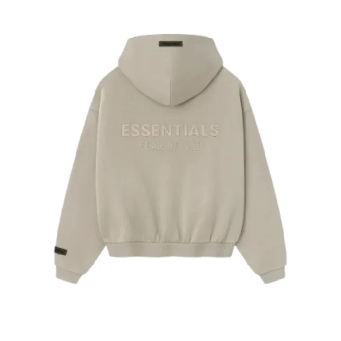 Essentials Kids Zip-Up Hoodie back side