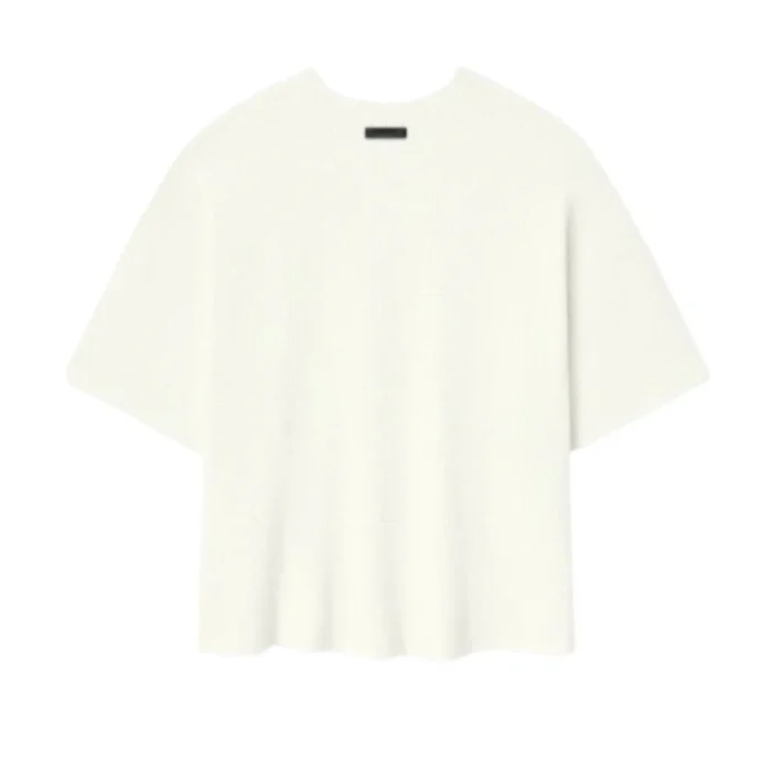 Essentials Melange Slate Shirt back side