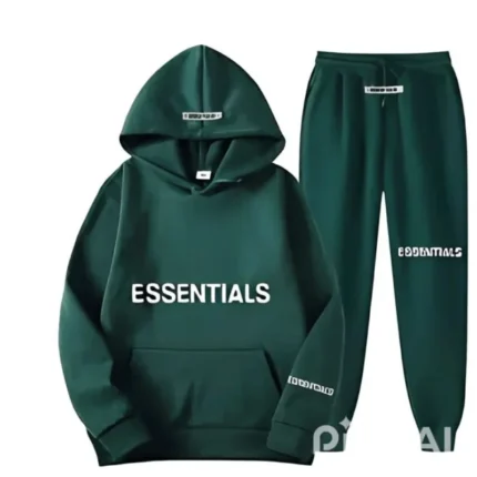 Green Essentials Tracksuit
