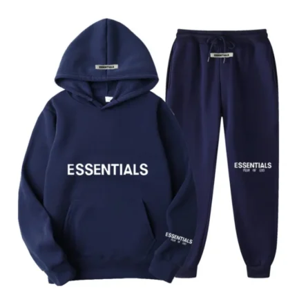 Navy Blue Essentials Tracksuit